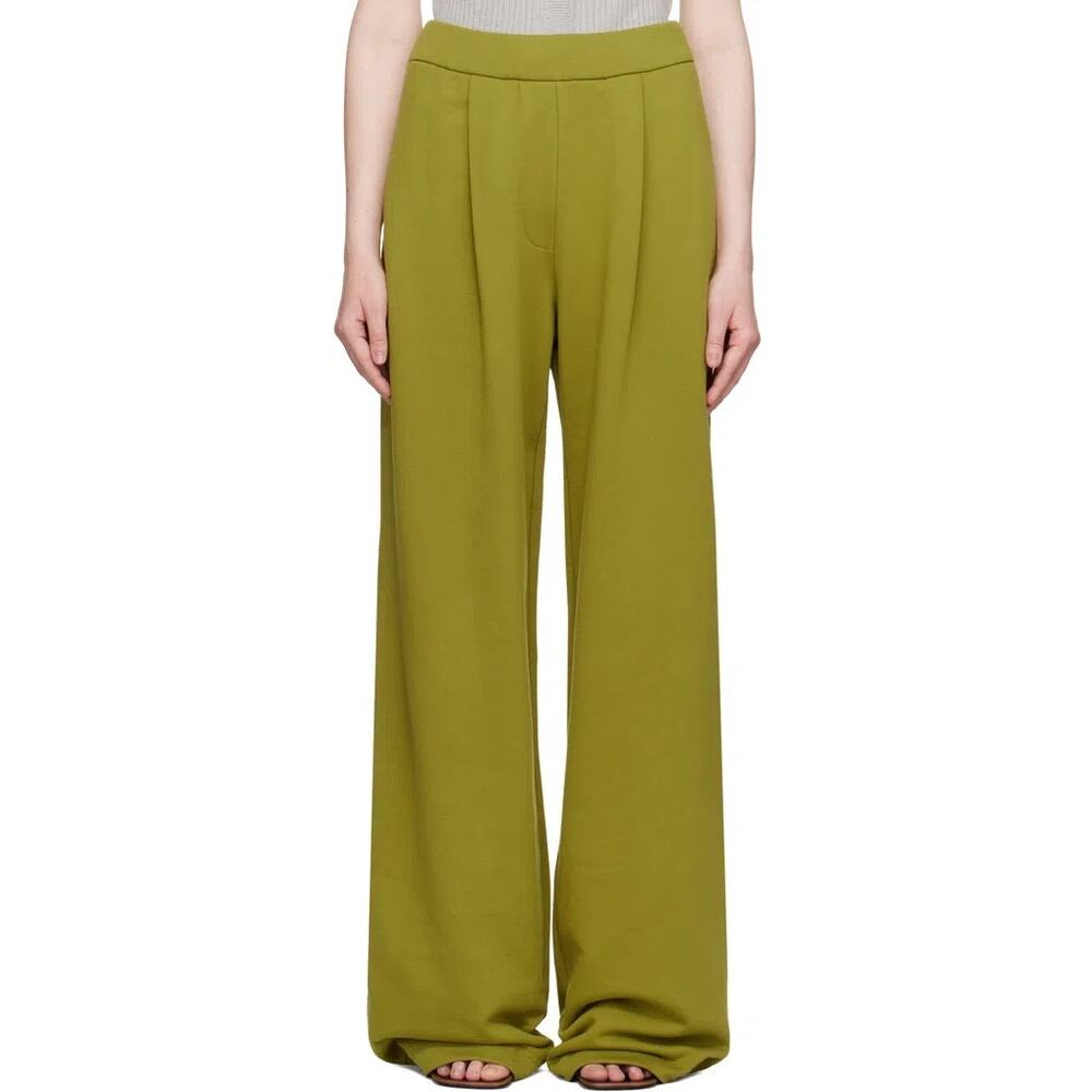 Dries Van Noten Light Green Hartia Bis Wide Leg Sweatpants Size Medium